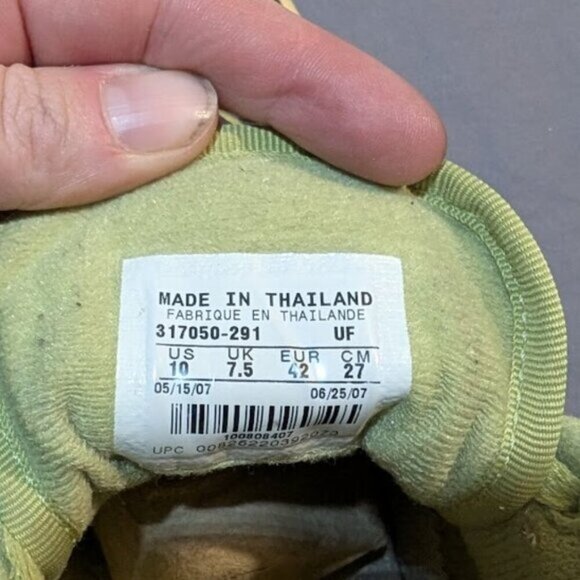 Vintage Y2K Nike ACG Plaid 044 Sticky Rubber Boots Women Size 10 - Picture 5 of 12